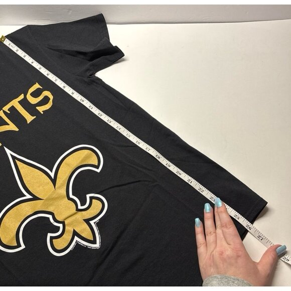 Saints 2015 NFL Black Tshirt ( medium) - Picture 7 of 7